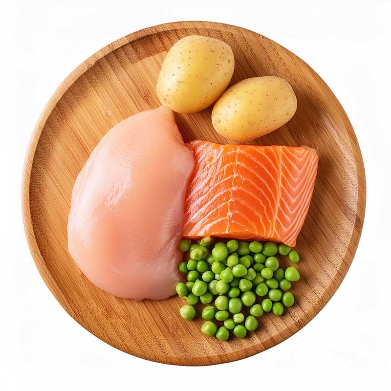 Obrazek Granule pro kočky TYGERO 70 kuře s tuňákem a lososem - 1kg