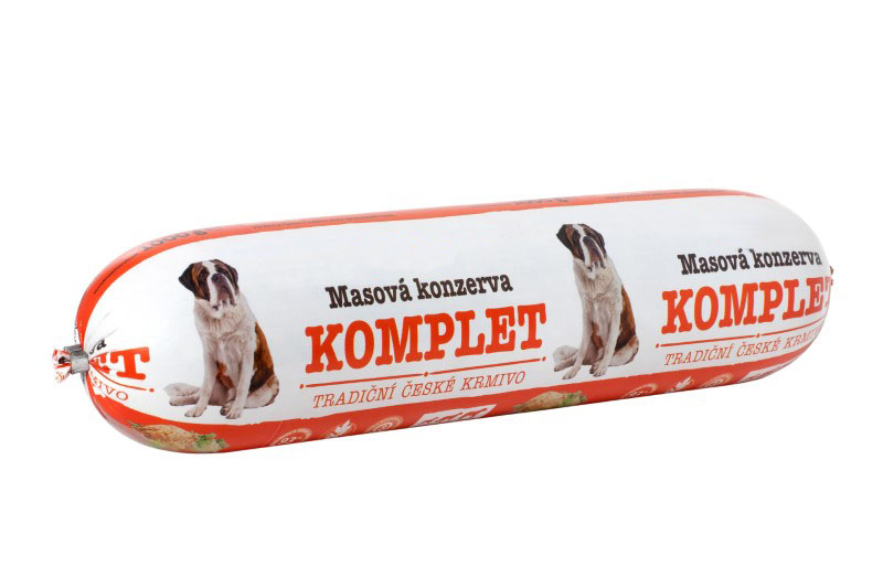 Obrázek Komplet se zeleninou pro psy - konzerva 1000g Obrazek Komplet se zeleninou pro psy - konzerva 1000g
