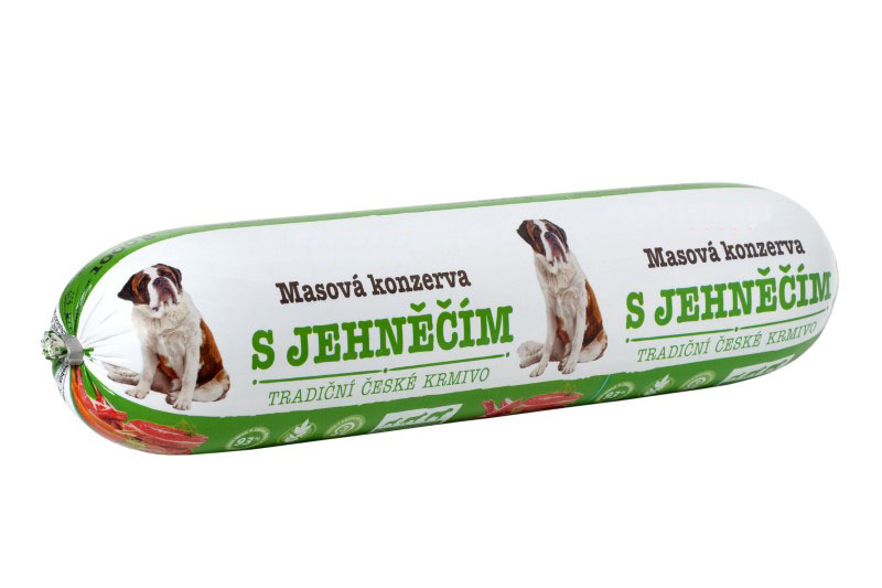 Obrázek Jehněčí s mrkví pro psy - konzerva 1000g Obrazek Jehněčí s mrkví pro psy - konzerva 1000g
