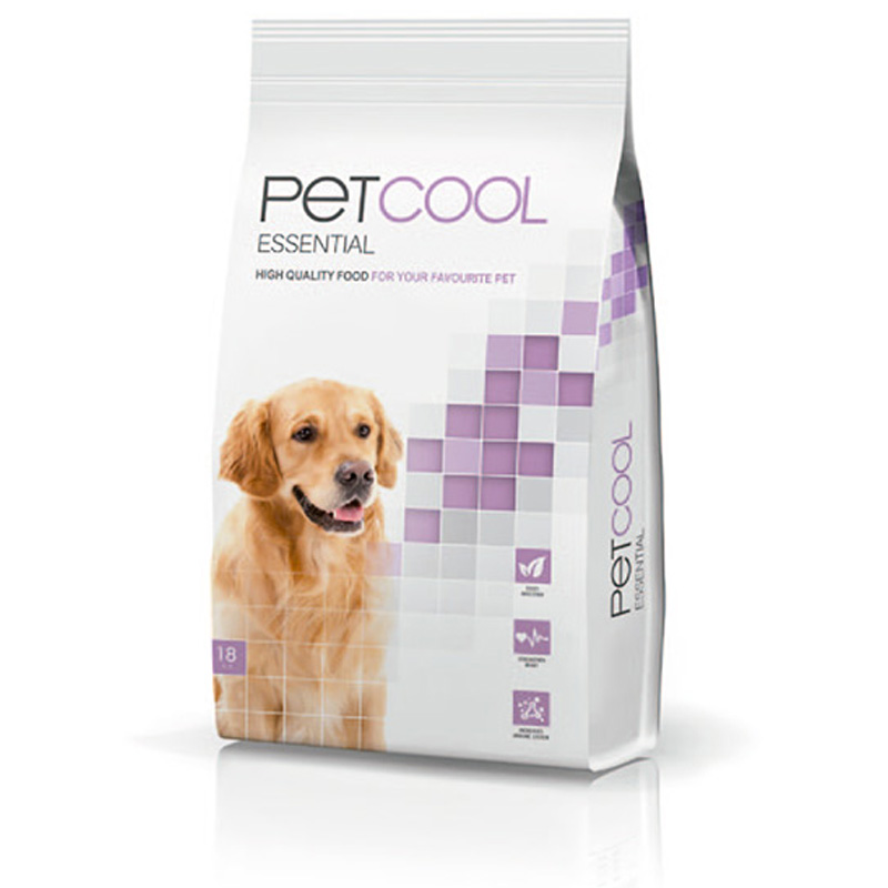 Obrázek Granule pro dospělé psy - 18kg, PetCool ESSENTIAL Obrazek Granule pro dospělé psy - 18kg, PetCool ESSENTIAL
