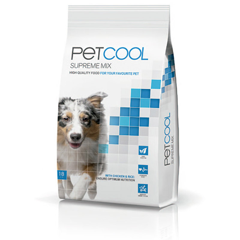 Obrázek Prémiové granule pro dospělé psy - 18kg, PetCool SUPREME MIX Obrazek Prémiové granule pro dospělé psy - 18kg, PetCool SUPREME MIX