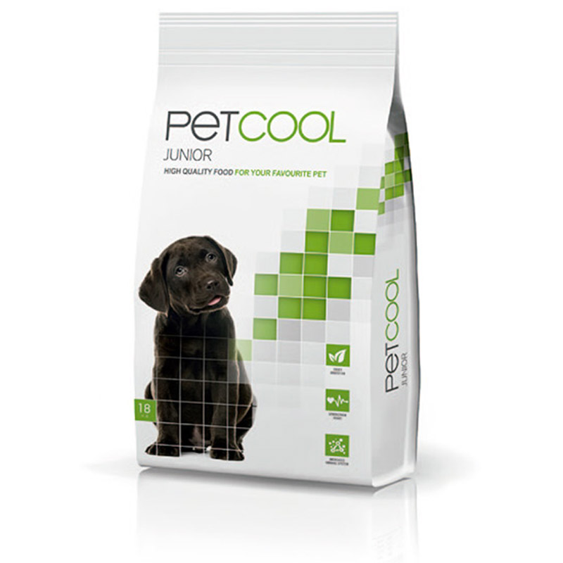 Obrázek Granule pro štěňata - 3kg, PetCool JUNIOR Obrazek Granule pro štěňata - 3kg, PetCool JUNIOR